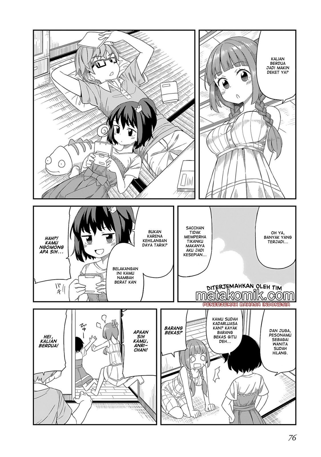 Hinomoto-san Chi no 3-shimai Chapter 06 Gambar 12